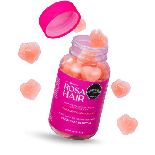 ROSA HAIR GOMITAS VITAMINA, COLAGENO